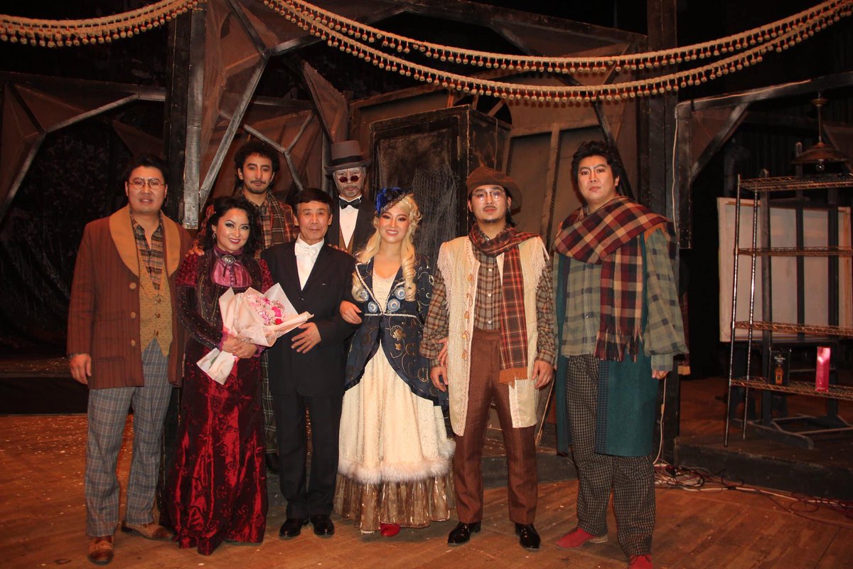 Very pleased to perform as Musetta at La Bohema at the Mongolian State Opera and Ballet Theatre in Ulaanbaatar. Thank you for everyone for being supportive! See you next year!