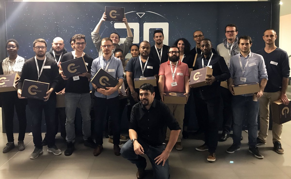 Aujourd'hui nous accueillons les étudiants de la 1ère Masterclass #IT #Cdiscount x <a href="/EPSI_Bordeaux/">EPSI Bordeaux</a> pour leur semaine d'intégration 💻 Au programme : visite des locaux bordelais, découverte de l'entreprise et animations. Bienvenue à nos futurs développeurs👍 #digital #teamcdiscount