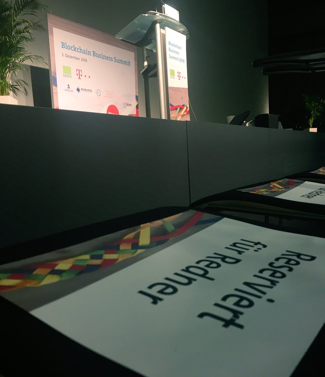 DATEV's tweet photo. Countdown für den #Blockchain Business Summit von @Bitkom mit #datev #blobs18 #datevdigital https://t.co/dEDxsZfdGR