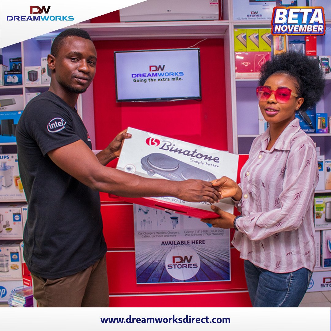 Dreamworksnig's tweet photo. Here are some of our #BetaNovember winners.

It was fun meeting some of our winners and listening to how the gifts will make the holidays beta.

We are constantly going the extra mile and beautifying lives through amazing tech gadgets. https://t.co/0ZHRas0RQK