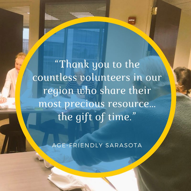 AgeFriendlySRQ's tweet photo. Civic Engagement &amp; Employment is the Domain of Livability that focuses on options 4 paid work, entrepreneurship, post-retirement training, volunteering, valued opportunities, &amp; the chance for residents to engage in the creation of policies relevant to their lives. #ForAllAges https://t.co/r7FHZ2NkIn