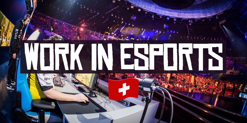 myi_agency's tweet photo. Ist es dein Traum im Esport zu arbeiten? 🎮🏆🇨🇭

Hast du Erfahrung in der Event Planung, dem Marketing, einen generellen Hintergrund in der Betriebswirtschaft oder etwas ähnlichem? Dann zögere nicht, uns eine Blindbewerbung zukommen zu lassen. 

➡️ https://t.co/IuiBPrjyaj https://t.co/tC7OMP2nWP
