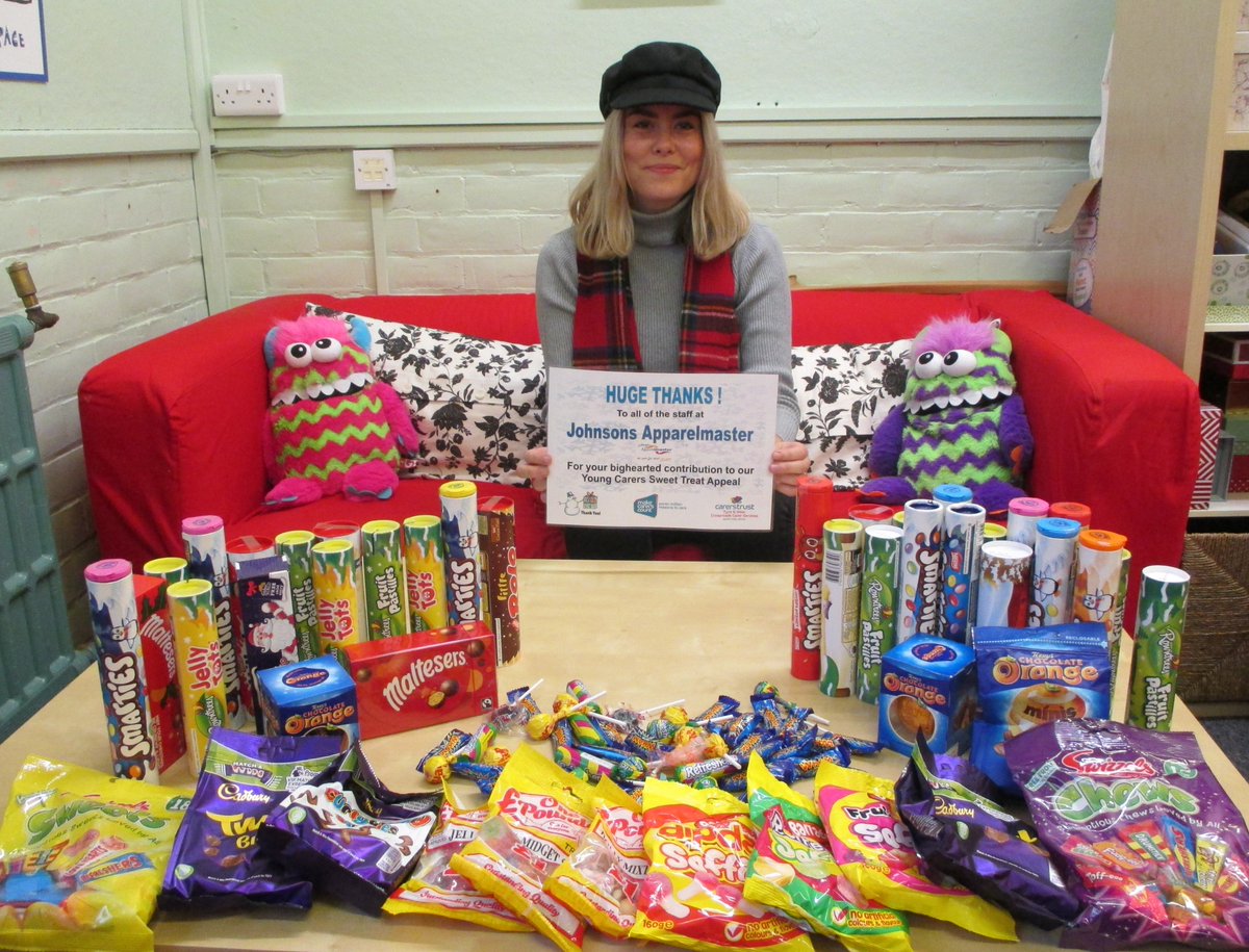 Thanks Anna and all the lovely people at Johnsons Apparelmaster Team Valley #youngcarersxmasparty