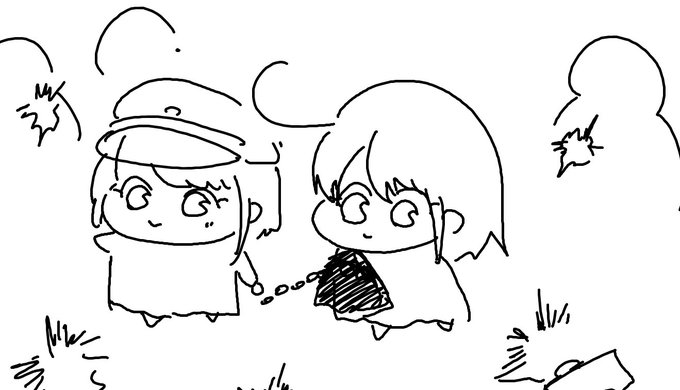 逮捕されるみにろりちゃんと輸送されるみにろりちゃんです。 