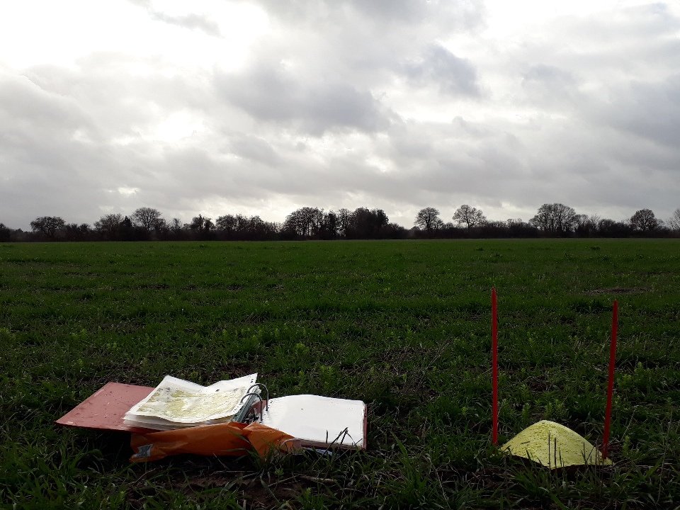 AgriMikey's tweet photo. Ongoing aphid monitoring in preparation for life After Deter #kent #aphid #trap #yellowtrap #bydv @farmernjh78 https://t.co/KwaHzns4VC