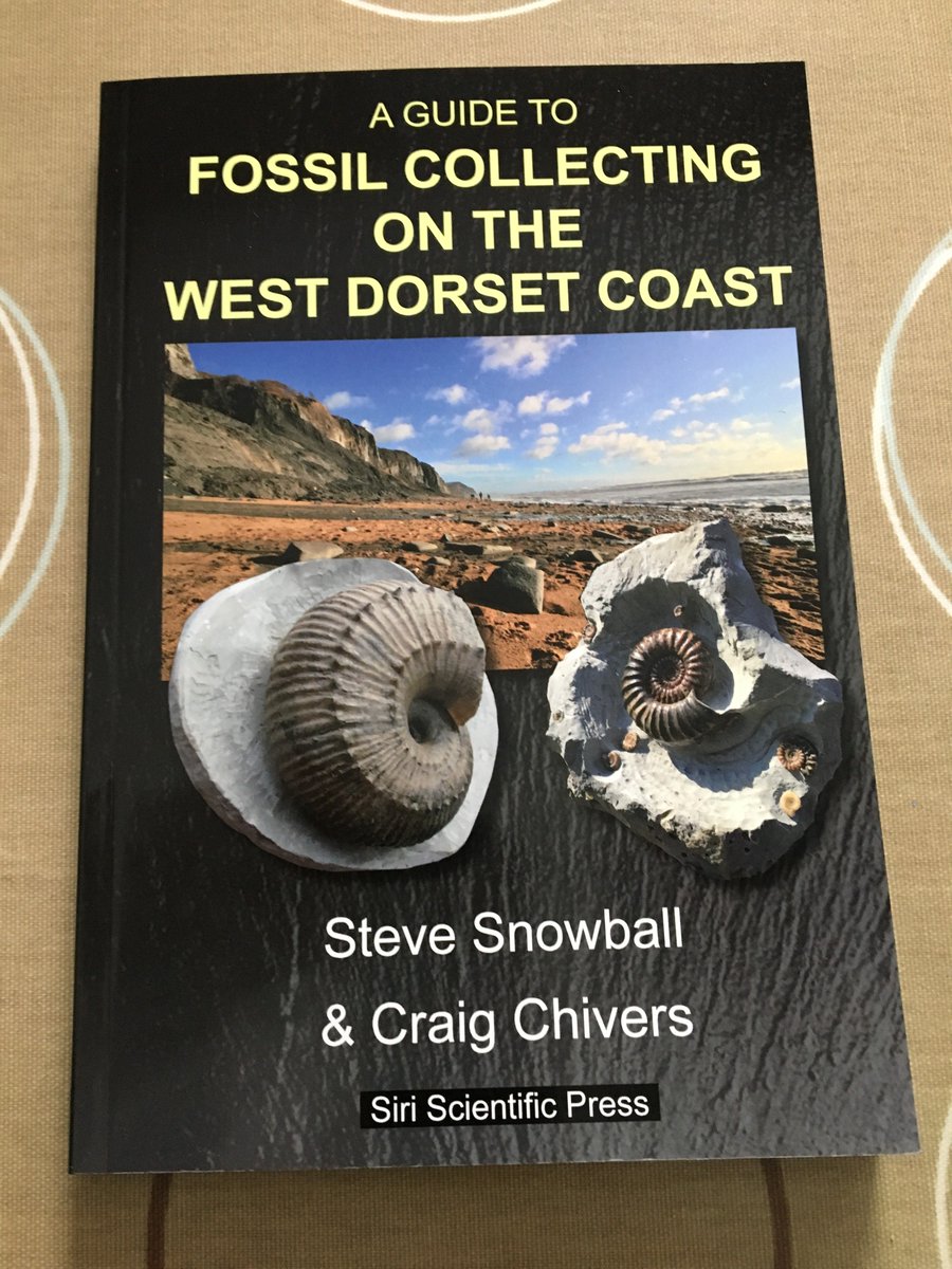 Everything_Dino's tweet image. This is a must have for fossil collectors who visit the Dorset coast! "A Guide to Fossil Collecting on the West Coast of Dorset" #fossils #fossilcollecting #dorsetcoast it can be purchased here: siriscientificpress.co.uk/collections/ne…