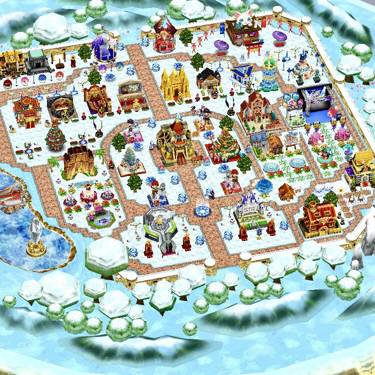 冬タウンのみんなのデコレーション Togetter