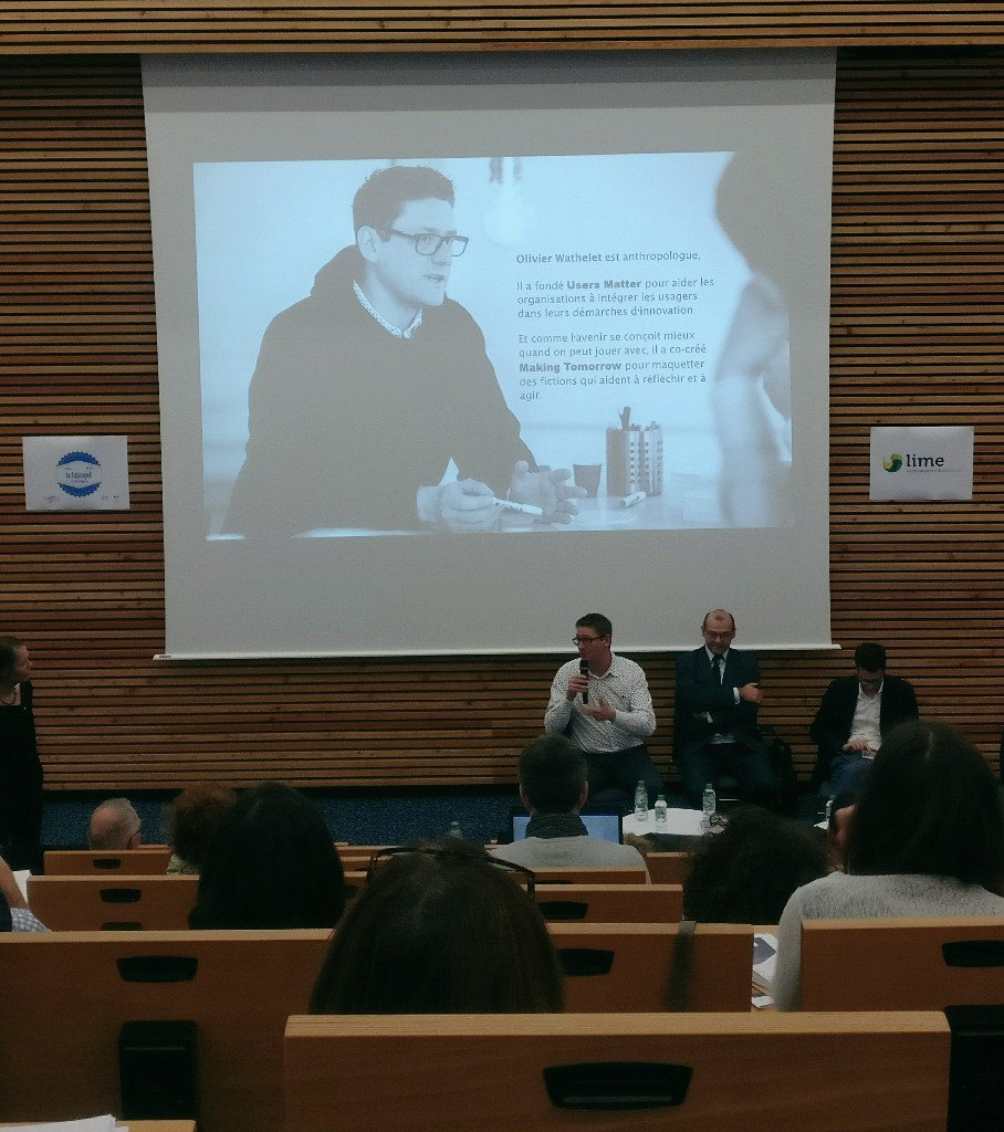 Vendredi, on parlait #futur, #innovation et #science-fiction dans le secteur agro-alimentaire à Nantes. Org <a href="/LIME/">Lime</a> <a href="/ligeriaa/">LIGERIAA</a> . Merci à Gaëlle Brayer et <a href="/PatrickBRAYER/">PATRICK W BRAYER</a>, <a href="/laurentyvart/">yvart</a> et <a href="/nbouzou/">Nicolas Bouzou</a> pour la qualité des échanges (et <a href="/Simon_Lauquin/">Simon Lauquin</a>  pour le skeching).