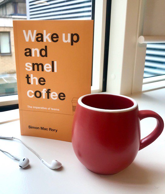 SimonMacRory's tweet photo. Big thank you to @RobertMorris313, - Amazon 5 times Hall
of Fame Reviewer - for his recent very complimentary review of “Wake up and smell the coffee – the imperative of teams” https://t.co/YSen8GKW4K
https://t.co/zeIZ8en4Xp  https://t.co/ZCcfuZtH4I https://t.co/0cxZfWBzLS