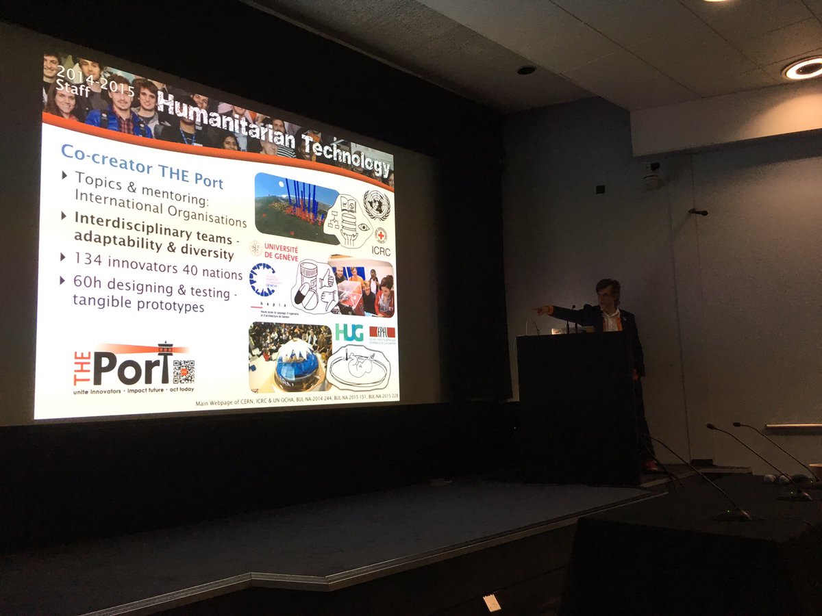 Thank you <a href="/HScienceAdvisor/">Daniel Dobos</a> for mentioning our #collaboration with <a href="/theportatcern/">THE Port Association</a>! It’s always a pleasure to work #together for bringing #technology to the #humanitarian field!