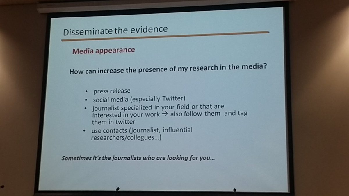 CNPT_E's tweet photo. #ICOWHO18 Consejos para🔝impacto social/político de las investigaciones para 🔝control tabaco🚭 #advocacy
@XiscaSureda https://t.co/FTSEeIJY15