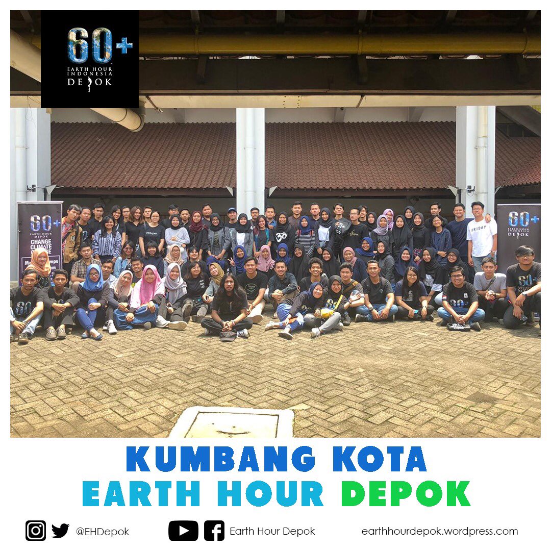 Earth Hour Depok tweet media