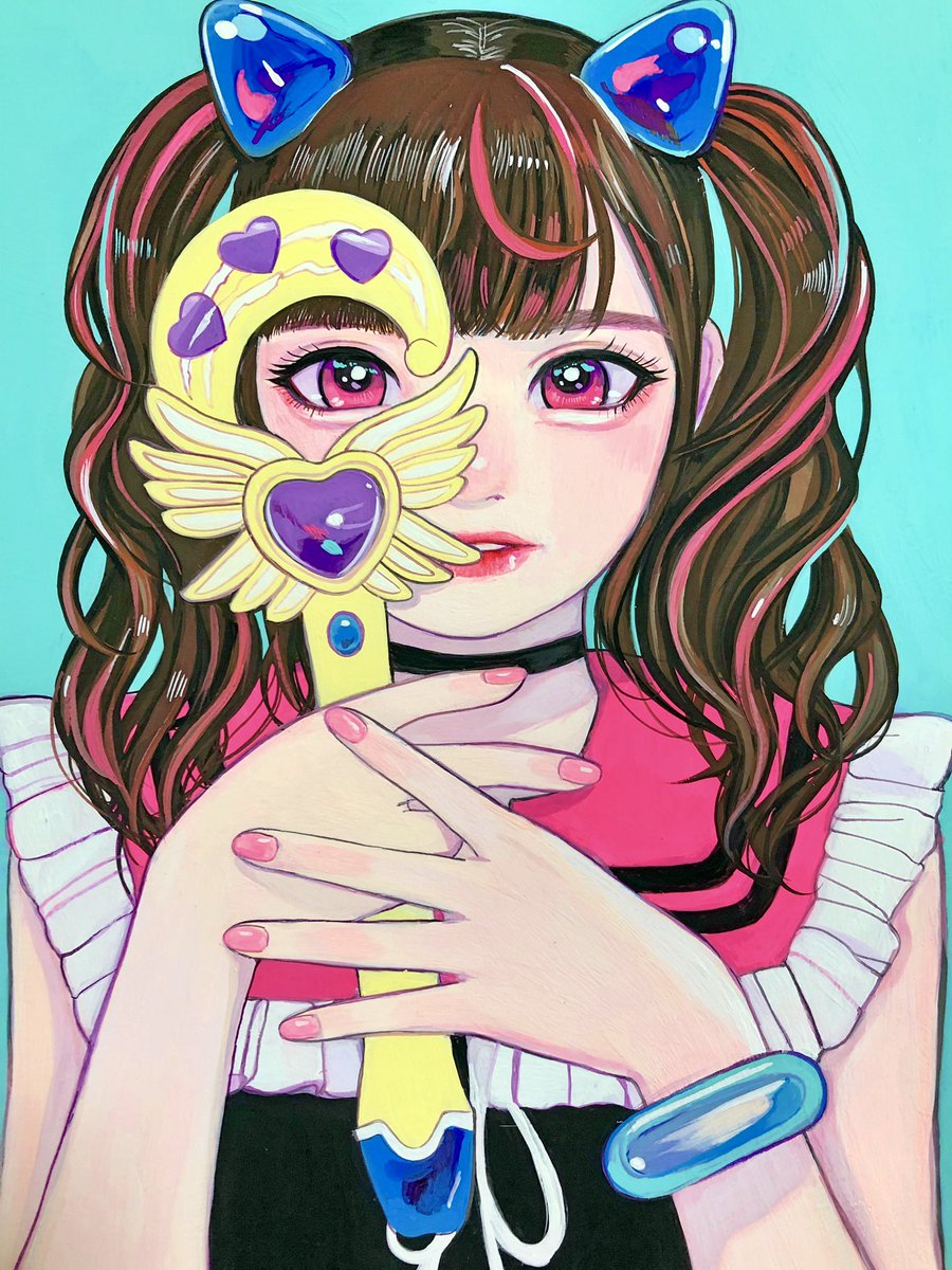 「魔法少女うにゃる 」|巽千沙都/ChisatoTatsumiのイラスト