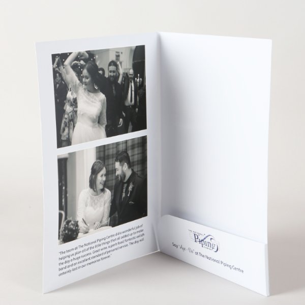 Monday Morning, how about something lovely to start you off this week? Look at these gorgeous wedding photos included in @ThePipingCentre folders. Perfect to pop all your important wedding things in!
#pipingcentre #glasgow #printingglasgow #bespokeprinting #mondaymotivation