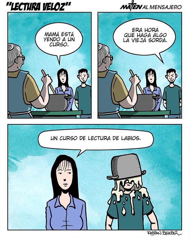 matenlo's tweet photo. #Maten2018 Como cada Lunes llega una nueva tira semanal de "Lectura Veloz" por Fabian Zalazar. @fazalazar https://t.co/ComH0gnuec https://t.co/niq8D5fVyg