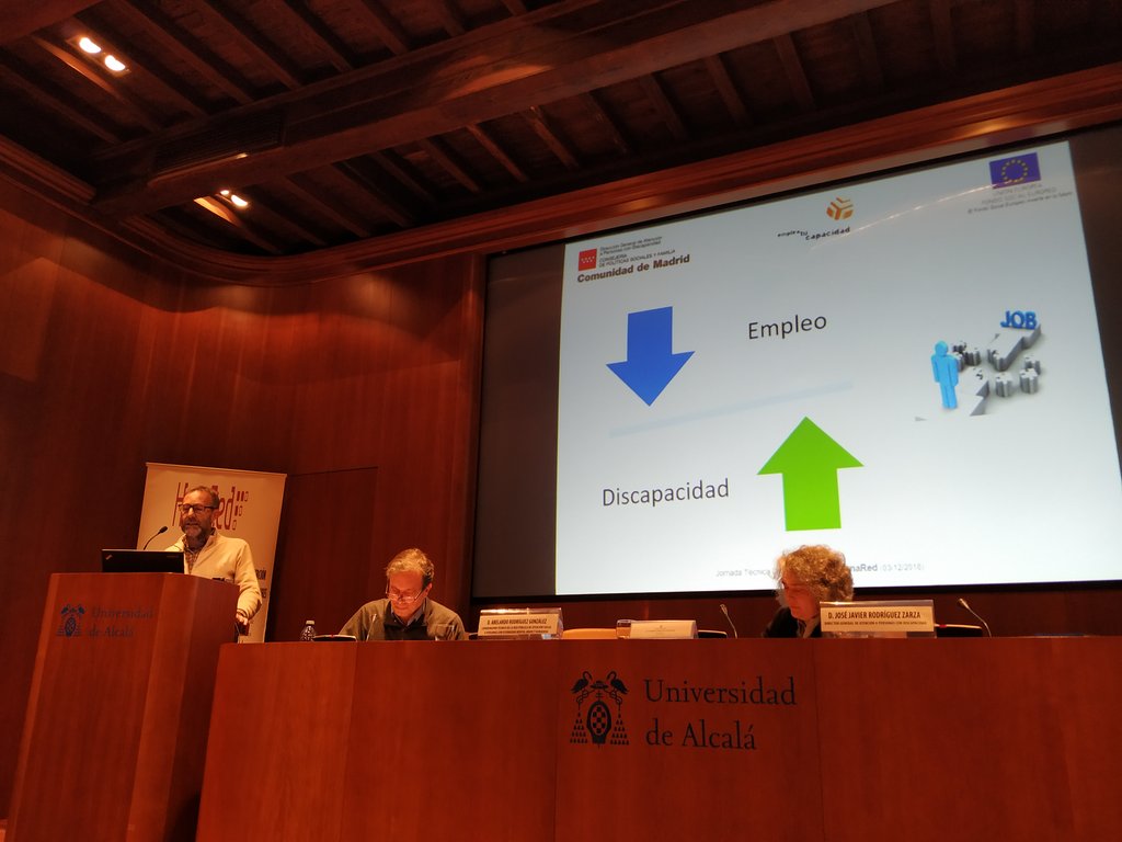 HenaRed_Empleo's tweet photo. José Javier Zarza "Existe una especial dificultad en el acceso al empleo de personas con discapacidad intelectual" @ComunidadMadrid https://t.co/vmzsrfqrO4