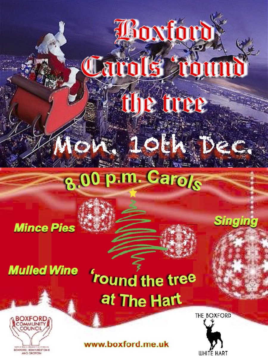 BoxfordCommCoun's tweet photo. Monday 10th December outside The Hart https://t.co/6Bx2LCwpry