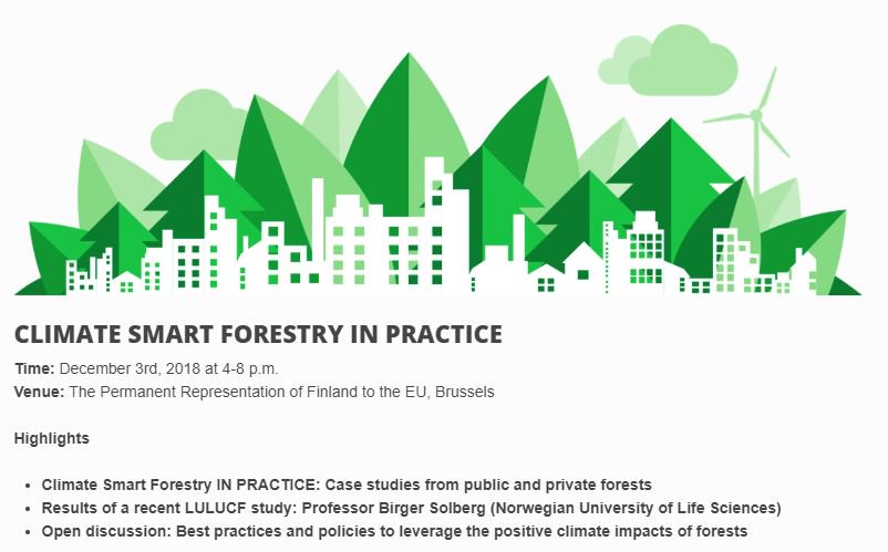 What is Climate Smart Forestry in practice? Follow today #KoliForumEvent18, 4 pm Brussels time The @KoliForum stakeholder event focuses on the most recent know-how on climate impacts generated by alternative forest management regimes. #bioeconomy #forests #ClimateChange