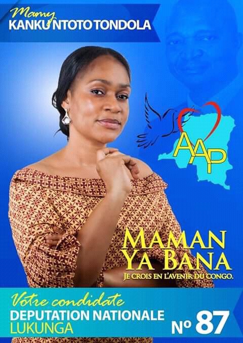 DrShirandi's tweet image. Une femme, une dynamique, leader et prête à défendre votre cause. Une génération des femmes en politique. 

Another woman ready to make a change, please give your vote to a strong women, ready to fight and defend your cause. Vote @MamyKanku 
#congoelection #votenewgeneration