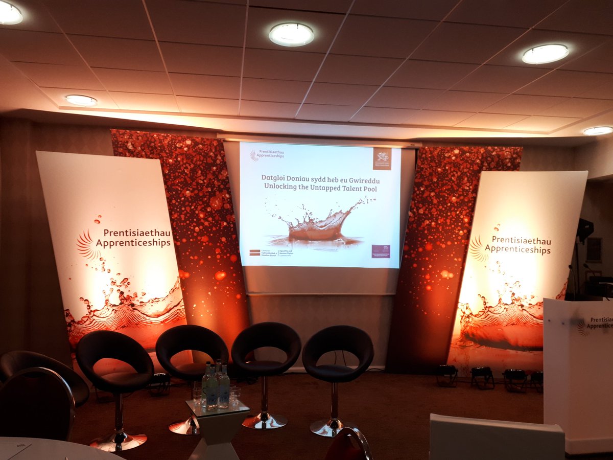 NTFWwbl's tweet photo. All ready for the launch of the Disability Action Plan for Apprenticeships. The next step in inspiring employers to unlock the untapped talent pool in Wales.
#ApprenticeWales #InclusiveApprenticeships https://t.co/v6dsGU32Fk