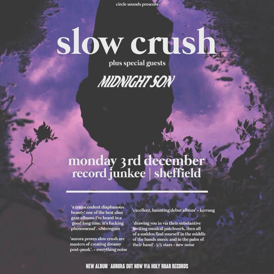 SHEFFIELD! Last hometown show for a while tonight with the lovely <a href="/slowcrushband/">Slow Crush</a>. Message us for £2 guest tickets ⛓ LETS PARTY ⛓