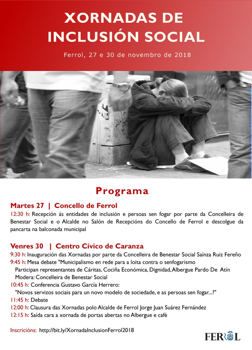 FerrolOficial's tweet photo. Durante a celebración das Xornadas de Inclusión Social centradas na realidade das persoas sen fogar, tivo lugar unha visita ao albergue Pardo de Atín (Caranza) que contou coa asistencia da concelleira de Benestar Social @SainzaRuiz.
#Ferrol #InclusiónSocial #SenFogar #SenHogar https://t.co/SKpGBIkHGI