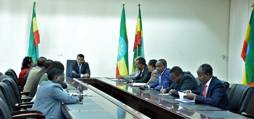 AACCSA's tweet photo. 1.The newly elected Board of Directors of #AACCSA led by the president had talks with the Deputy Mayor of the #AddisAbaba #CityAdministration @TakeleUma https://t.co/lwnST80636