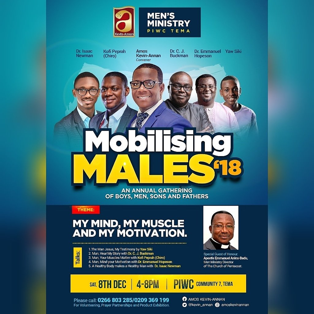 kevin_annan's tweet photo. Next are the Men ๐ช
#MobilisingMales18
#KeepingFaithInDifficultTimes https://t.co/TAXNFfd2Rm