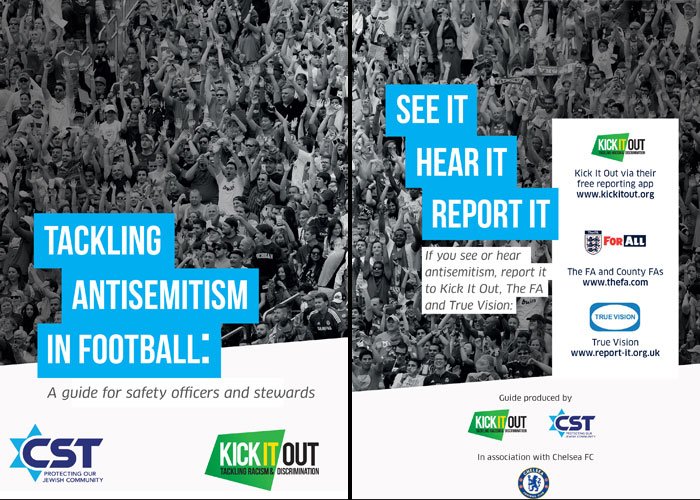 Kick It Out release antisemitism training resource in partnership with CST