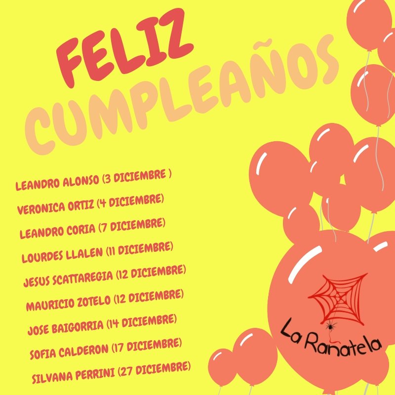 la_ranatela's tweet photo. ¡Leandro que en esta nueva etapa se cumplan todos tus sueños! ¡Feliz Cumpleaños! #LaRañatela https://t.co/riJPf3XUwM