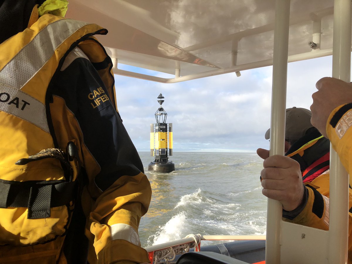 Exercising out near the North East Cross Sands in glorious December sunshine!