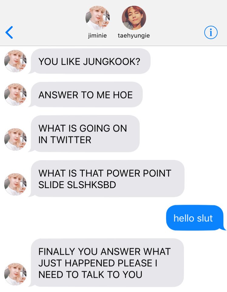 first lets talk to jimin