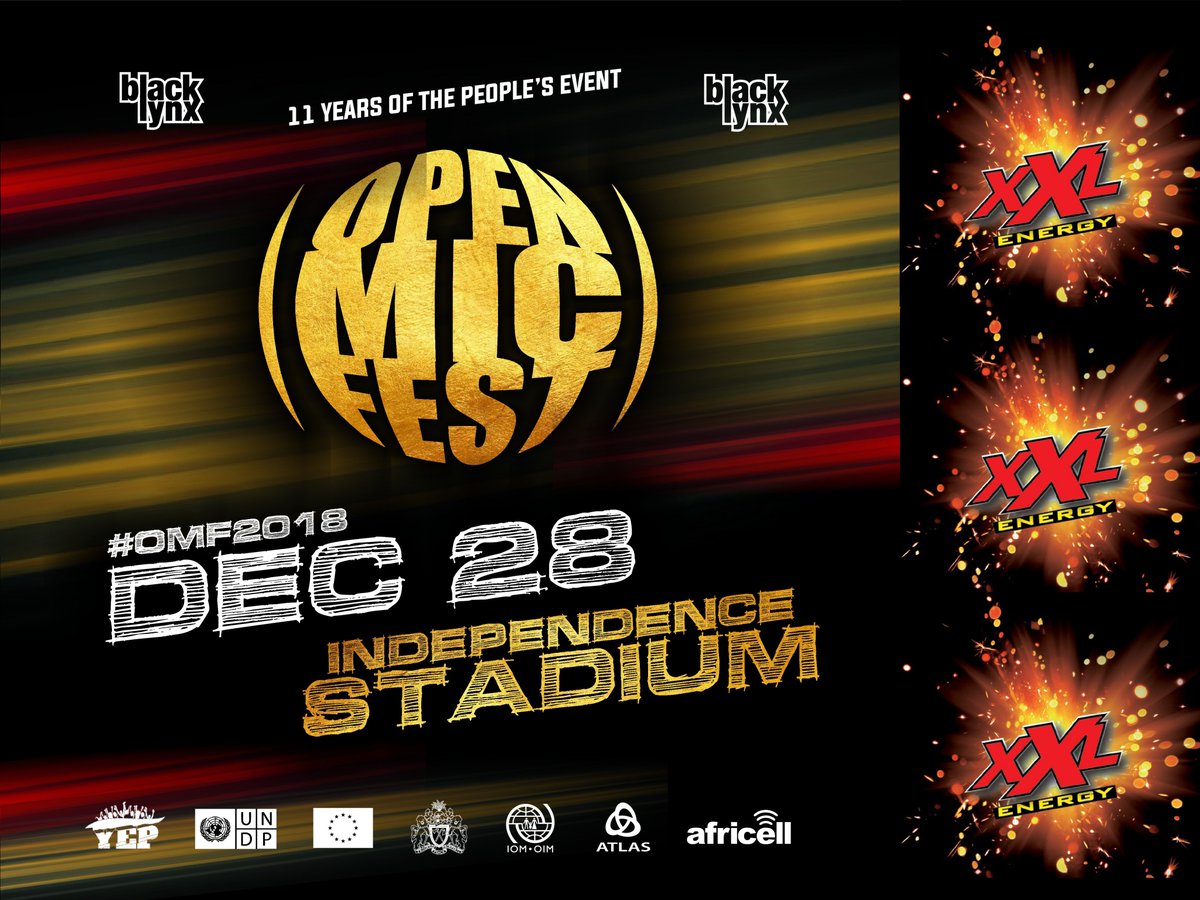 BanjulBreweries's tweet photo. Get ready for #OMF2018 December 28th with #BlackLynx #XXLEnergy @BanjulBreweries  #BanjulBreweries 😀
#SmallAndStrong 💪 https://t.co/MS8OFpSLQl