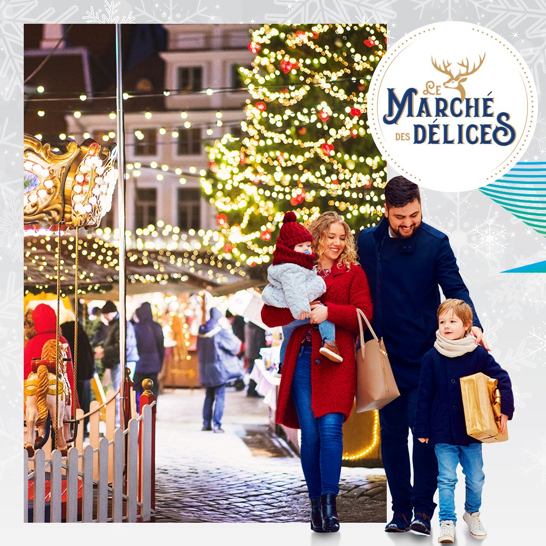 The smell of bredele biscuits and mulled wine is in the air!
Join us today at 4:00PM for the opening of the biggest #Christmas market in the region, #LeMarchéDesDélices.
Whatever your age, rediscover Christmas and experience a Magical Christmas at #WaterfrontCity.
#MajidalFuttaim