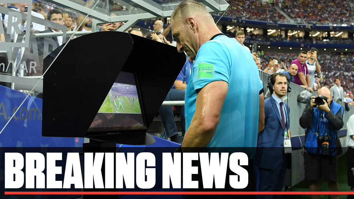 ESPNFC's tweet image. VAR will be used in the knockout stages of this season's Champions League. 

A step forwards or a step in the wrong direction?