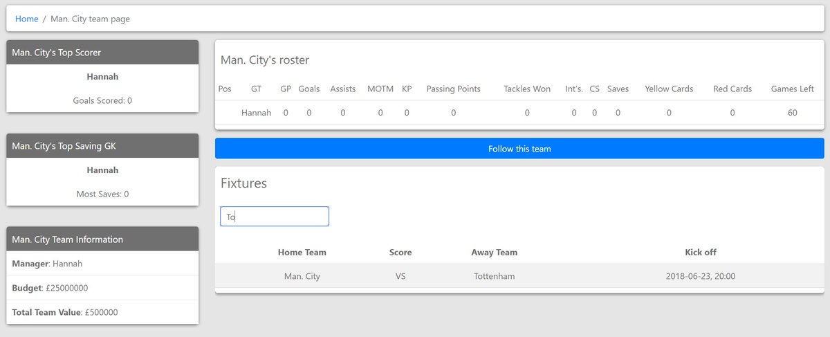 CPC_Media's tweet photo. Need to find a fixture? No problem. Go ahead and filter by team name and date...

#competitiveproclubs #fifa #fifa19 #proclubs #fifaproclubs https://t.co/N6dQbAemeR