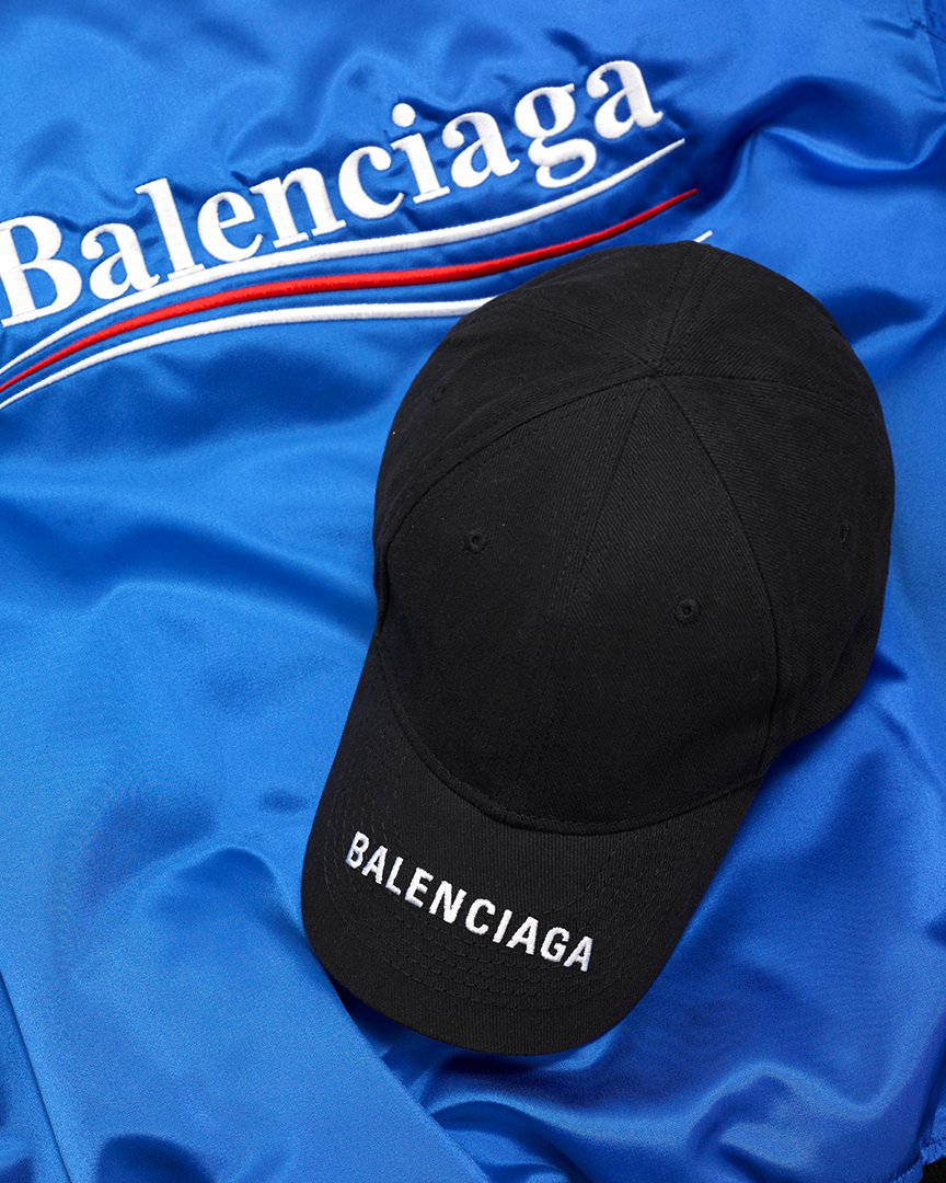 balenciaga blue bomber jacket