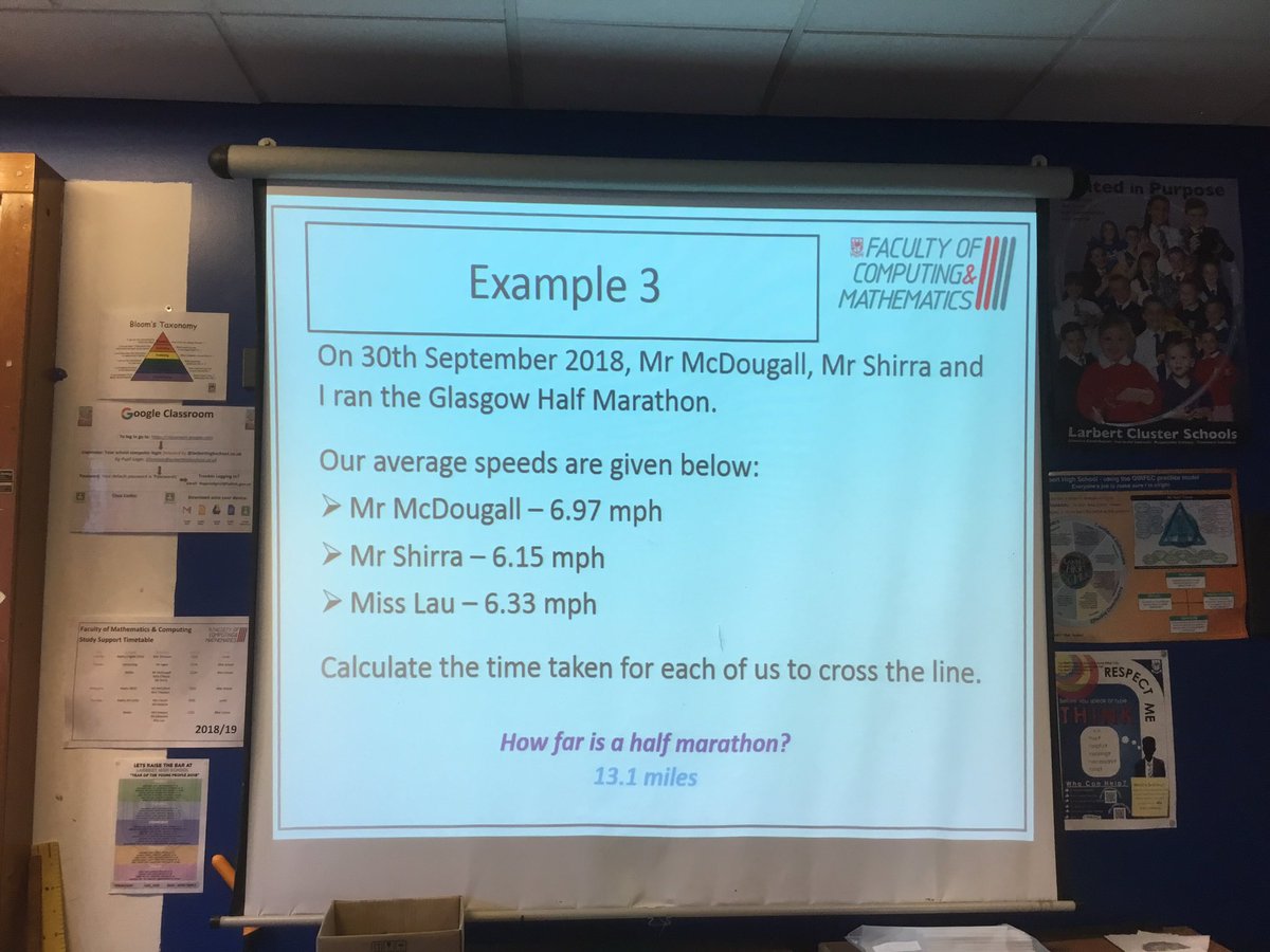 Mrs Thomson 🧮 (@mrst_maths) on Twitter photo Finding a Maths example in everything! Reliving the half doing the speed, distance, time topic with 2A6! <a href="/LHSMathematics/">Larbert Maths</a> <a href="/LHSLearning/">LHS-L&T</a> @MrShirraLHS <a href="/MrMcDMaths/">Mr McDougall</a> Finding a Maths example in everything! Reliving the half doing the speed, distance, time topic with 2A6! <a href="/LHSMathematics/">Larbert Maths</a> <a href="/LHSLearning/">LHS-L&T</a> @MrShirraLHS <a href="/MrMcDMaths/">Mr McDougall</a>