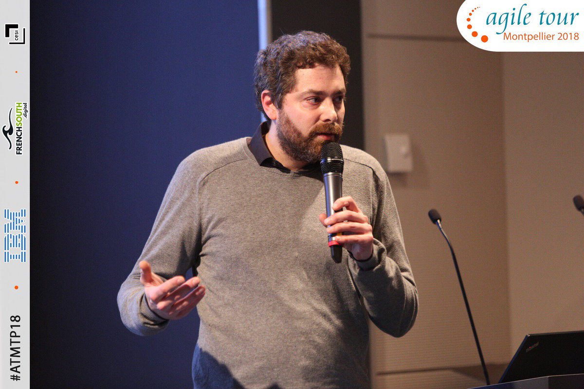 atmtp's tweet photo. Vous souhaitez connaitre une méthode pour démarrer rapidement vos projets ? C'est possible grâce au "nouveau forfait Agile" présenté par Eric LECHEVALLIER @lecsysfr #ATMTP18 #agiletourmontpellier @FrenchSouthD @IBM_France @CESIsudouest https://t.co/omCpCbnhLY