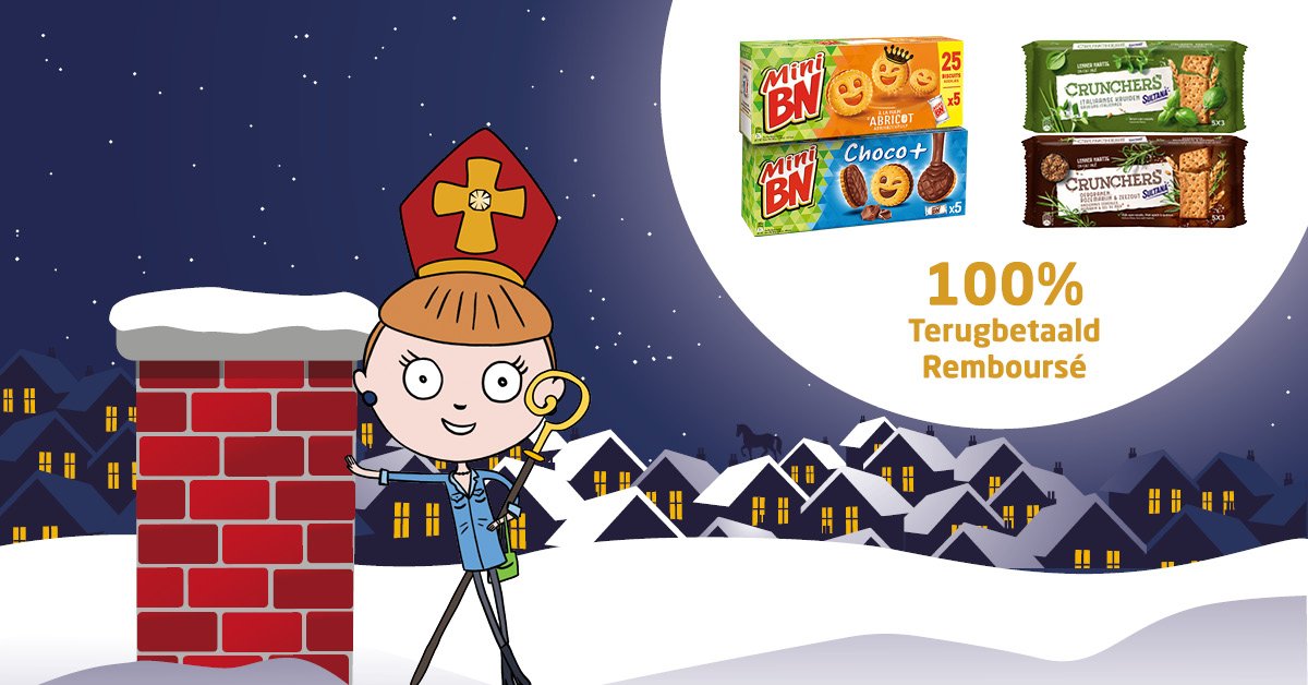 Sinterklaas kapoentje, gooi eens wat anders in mijn schoentje. Mini BN of Sultana Crunchers bijvoorbeeld! Nu 100% terugbetaald. 🎉

➡️ myshopi.com/nl-be/cashback…