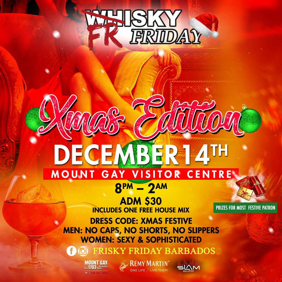 #FriskyFriday #friskyfridaybarbados #mountgayrum