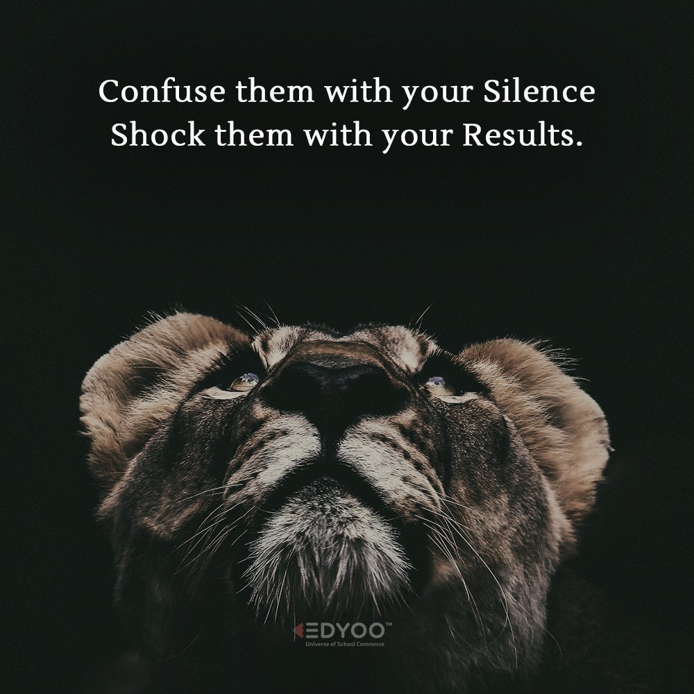 goedyoo's tweet photo. Bring out your positivity not in words but in your deeds, involve in productivity and nurture persistence. The results shall flaunt your success.
.
.
.
.
.
.
#productivity #deeds #success #persistence #results #flaunt #motivationalquotesandsayings #motivation #inspire https://t.co/41uY4aWa5I