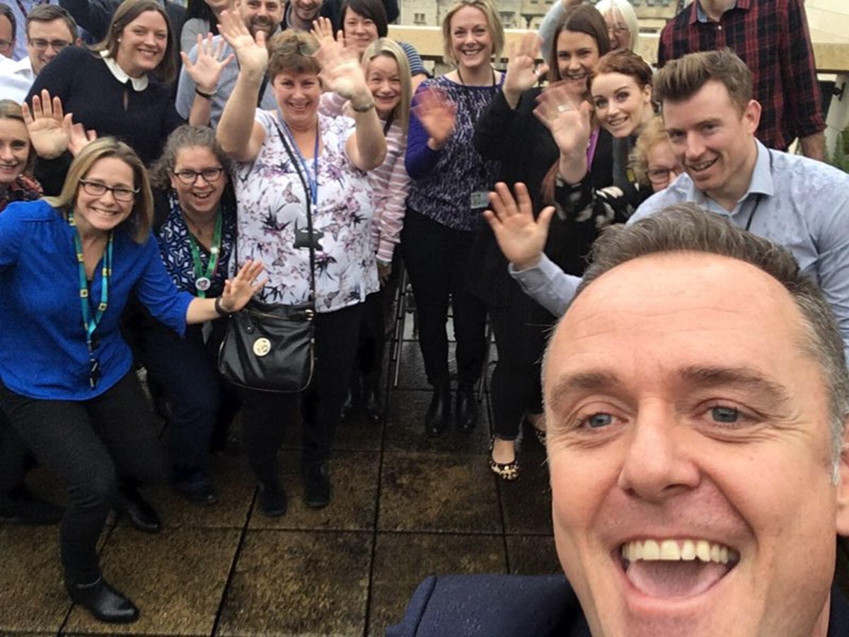 RobBarkerAviva's tweet photo. Kicking off our #weekofconversations with the teams in York today, where we reflect on 2018 and look forward to 2019. #lifeataviva #aviva @AvivaUK https://t.co/dd5rdQAhuz