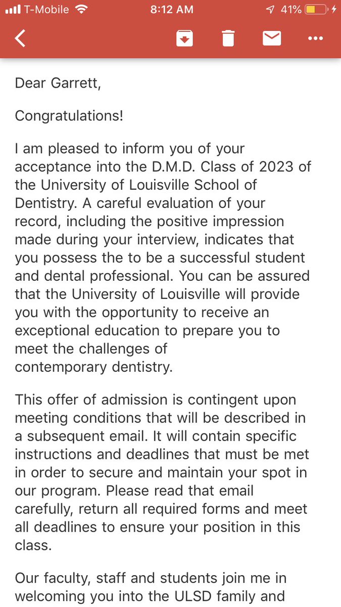 gsmoothie24's tweet photo. Feeling really blessed rn. Last night I found out that I got accepted to both UL and UK dental school. All the hard work over the last 4 years has finally paid off #FutureDMD https://t.co/tMrSIBEGUi