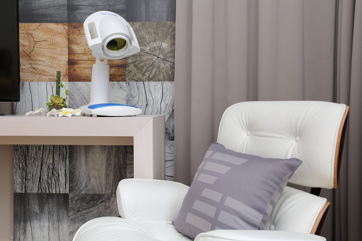HotelZepter's tweet photo. Zepter’s Bioptron light therapy lamp is available for your unlimited use in all of our City, Grand, Imperial and Presidential Apartments✨ https://t.co/X5TQajIu9S