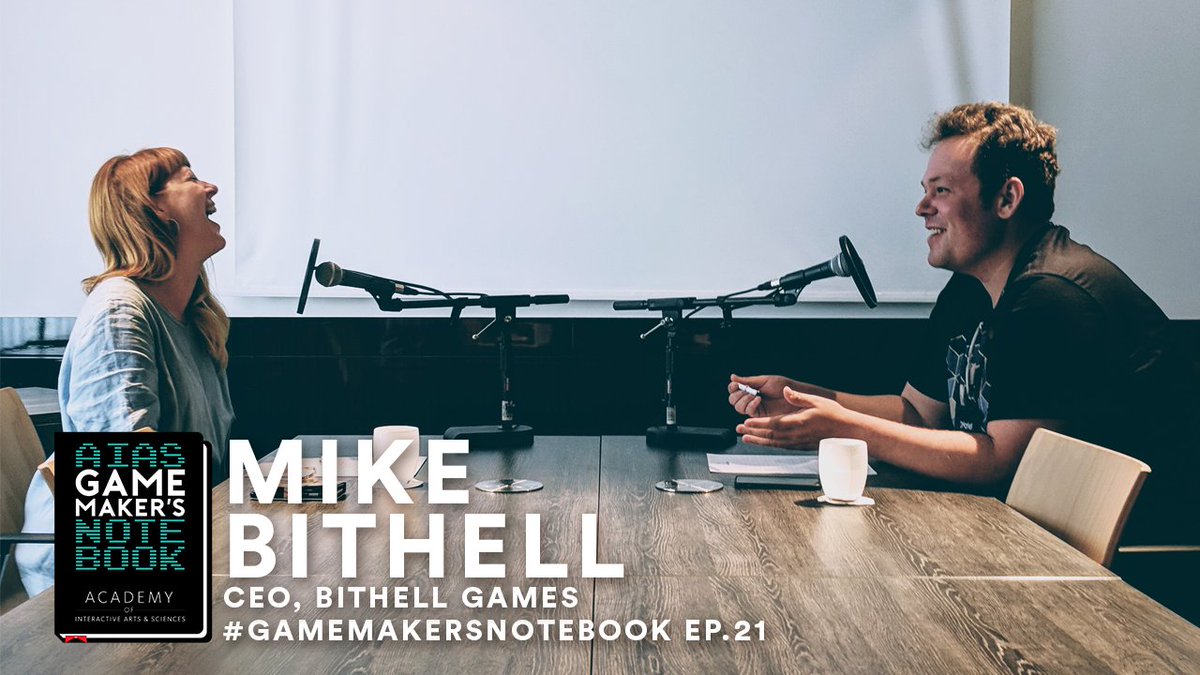 LunaVideoGame's tweet photo. Listen to what @funomena co-founder @hunicke and @mikeBithell (Thomas Was Alone, Volume) have to say about their experiences in game development in the latest episode of #GameMakersNotebook from @Official_AIAS.

https://t.co/AkFELmEdk3 https://t.co/qDwokuMXvh