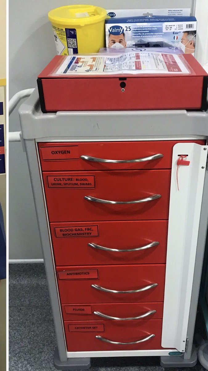 CatrionaRowland's tweet image. At @NewhamHospital we should be able to get all patients with suspected #Sepsis within hour by using the fully stocked #SepsisTrollies as has all the antibiotics, culture packs, all you need to screen &amp;amp; treat within hour. 

#WeImprove 
@sjardiniano1