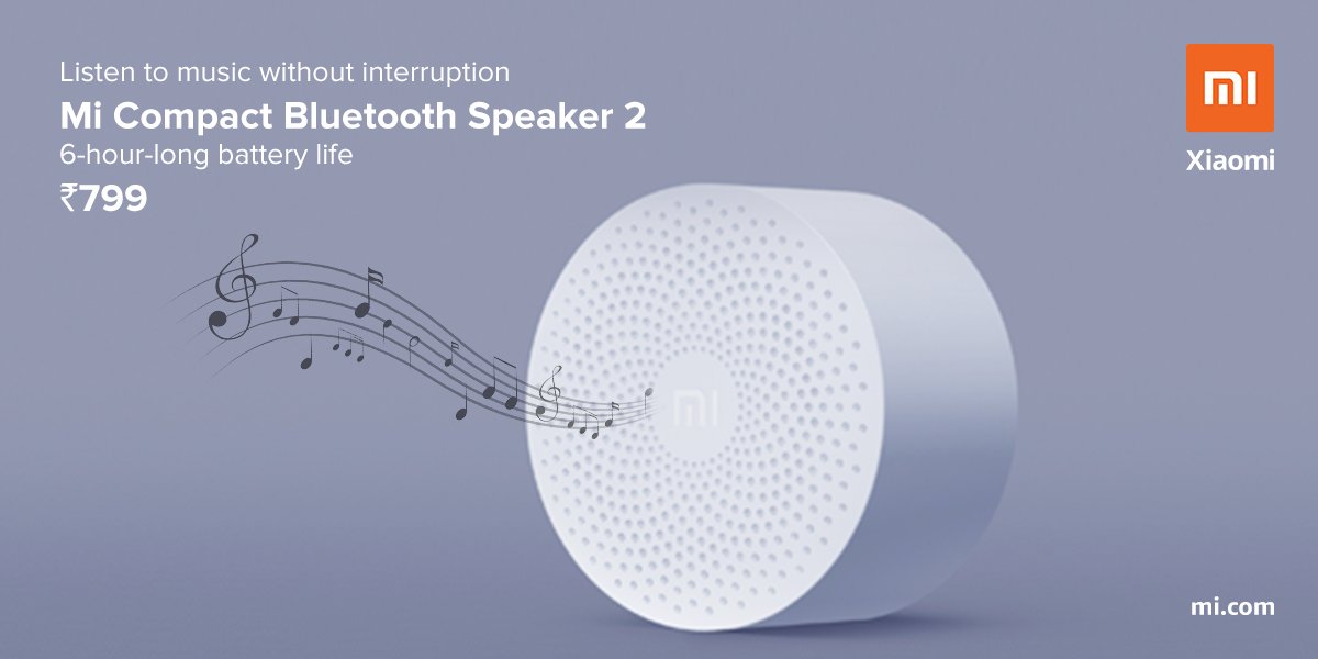 Mi Compact Bluetooth Speaker 2 - Xiaomi