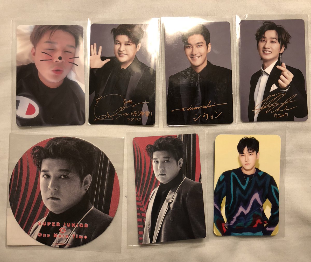 トップシークレット SUPER JUNIOR ウニョク バナナケーキ トレカ SS7