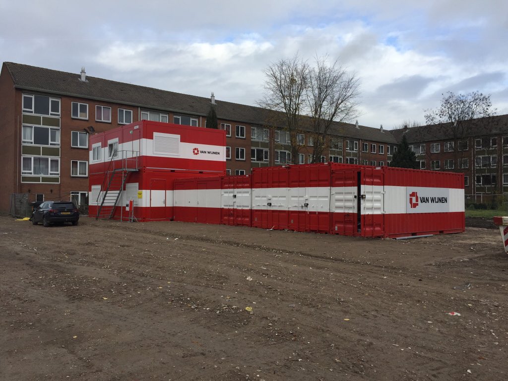 Het ketenpark is geplaatst van 98 appartementen Slootdorp #Amsterdam eind deze week de heistelling <a href="/VanWijnenGroep/">Van Wijnen</a> <a href="/vandersluistb/">Van der Sluis</a>